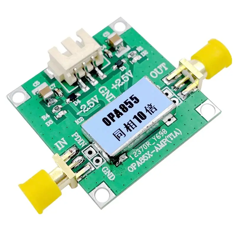 dt18-opa855-amplificatore-di-tensione-a-transimpedenza-8ghz-modulo-amplificatore-operazionale-a-basso-rumore-e-banda-larga