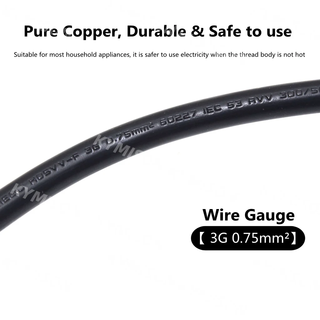 IEC 320 C14 To C13 Extension Cable For PDU UPS 10A 250V Male Plug To Female Socket AC Power Cord