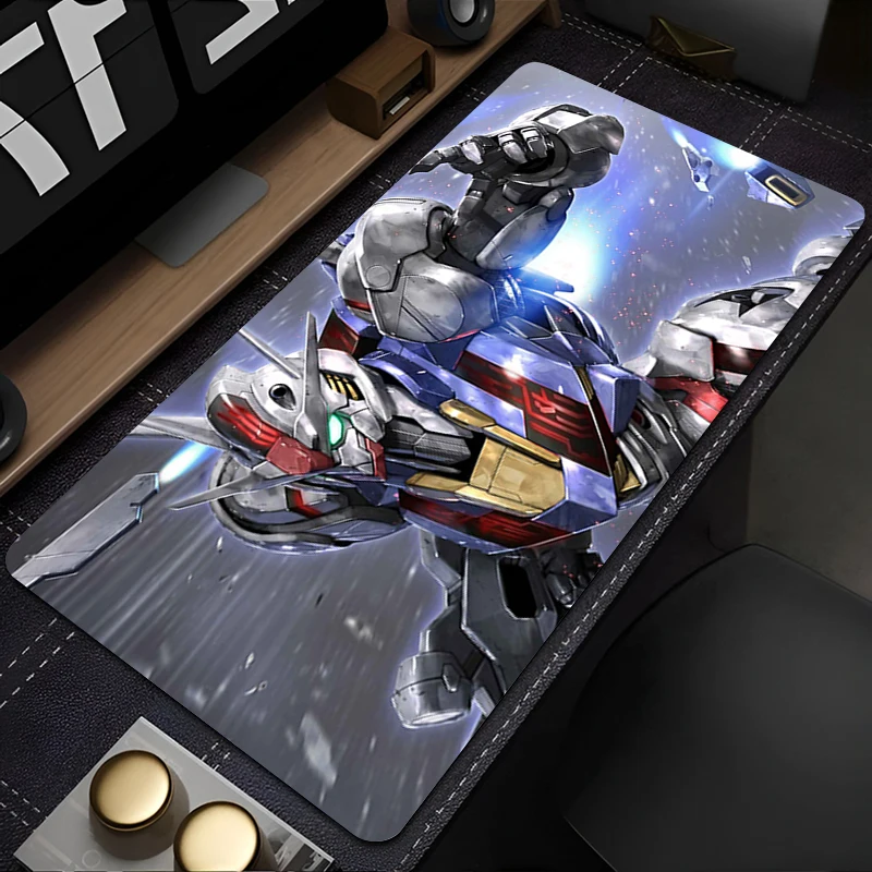 

Mouse Pad Mechanical Warrior Gundam Aerial Computer Gamer Rubber PC Accessories Mousepad Non Slip Desk Mat Laptop Keyboard Pad