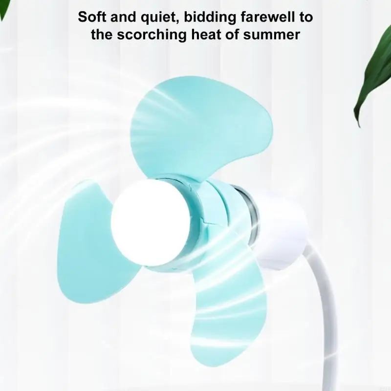 Indoor Ceiling Fan E27 Screw Mouth Household Electric Fan Brushless Motor 