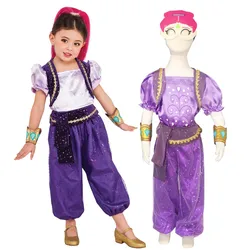 Shine Costume for Girls Halloween Costumes for Kids Birthday Party Favor Costume