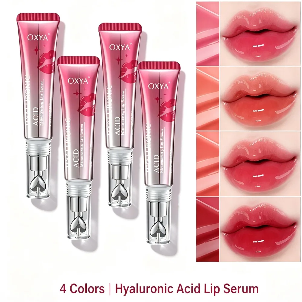Mirror Moisturizing Lip Serum Volumizing Lip Gloss Fruit Flavor Lip Gloss Hydrating Reduce Lip Lines Lip Balm Lips Care