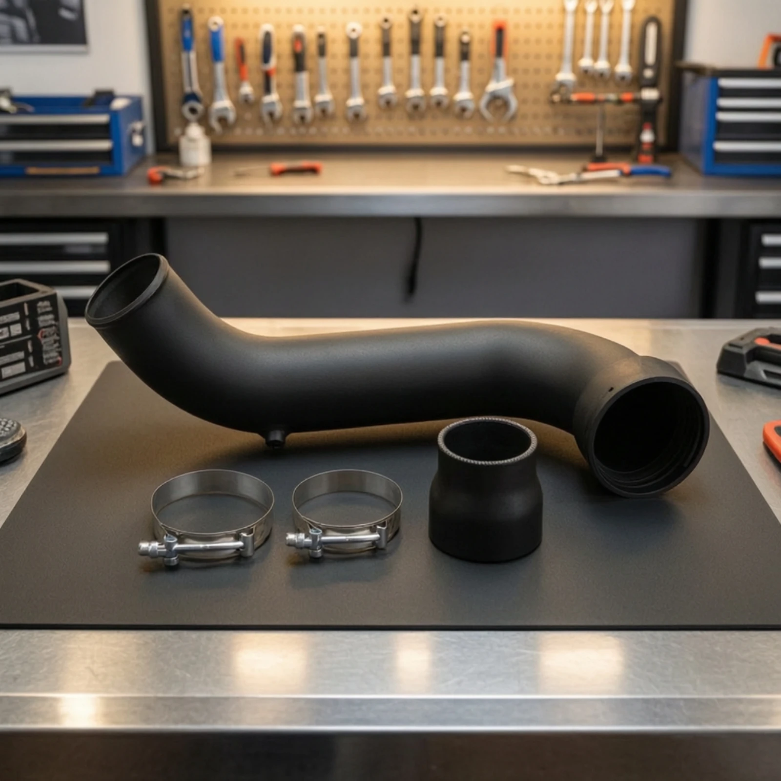 Intake Pipe Kit Automotive Intake Pipe with Silicone Coupler High Performance Reinforced for German Luxury Vehicle Owners