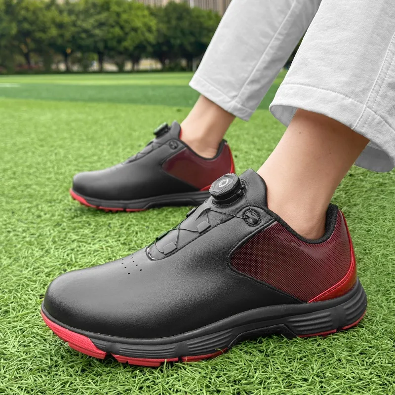 

High Quality Mens Golf Training Shoes Thick Soled Outdoor Sports Men Shoe Anti-Slippery Designer Sneakers for Man