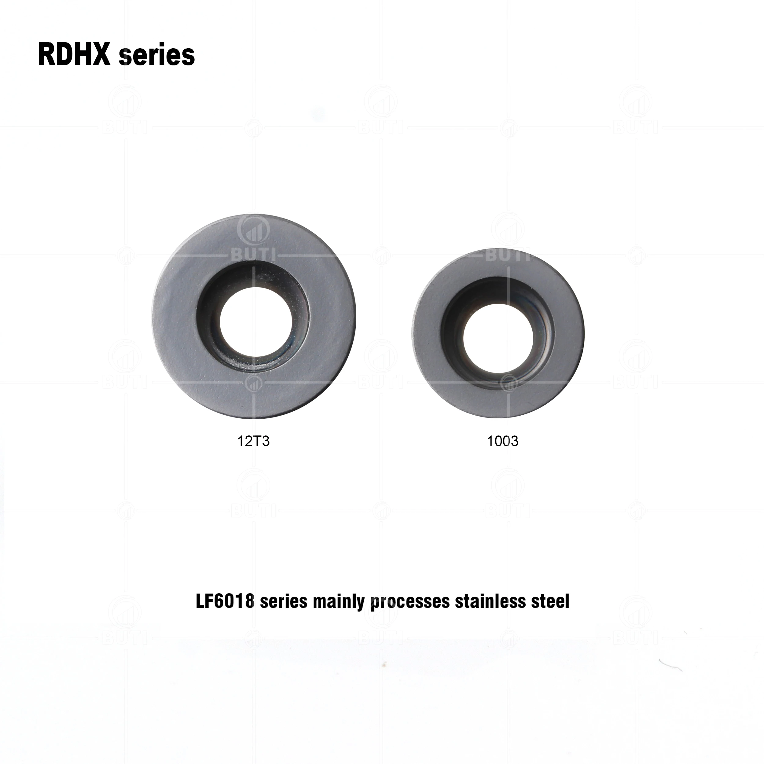 DESKAR 100% Original RDHX12T3MOT RDHX1003MOT LF6018 Fresagem Carbide Inserir Ferramenta Torno Cortador De Corte Para Aço Inoxidável