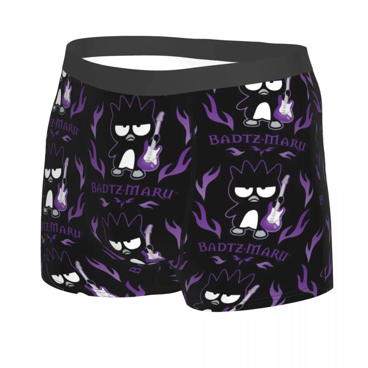 Custom BAD Badtz-Maru Sanrio Cartoon XO Child Boxer Shorts For Homme 3D Printed Underwear Panties Briefs Soft Underpants