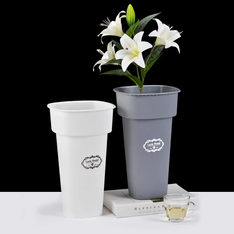 

Square Flower Bucket Wholesale Floral Shop Hydration Container for Fresh Dry Flowers Home Use