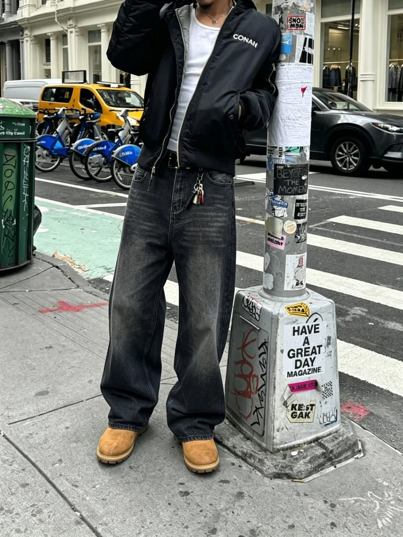 Jeans y2k for man trendy casual all match denim trousers JEANS pants jeans pants for woman