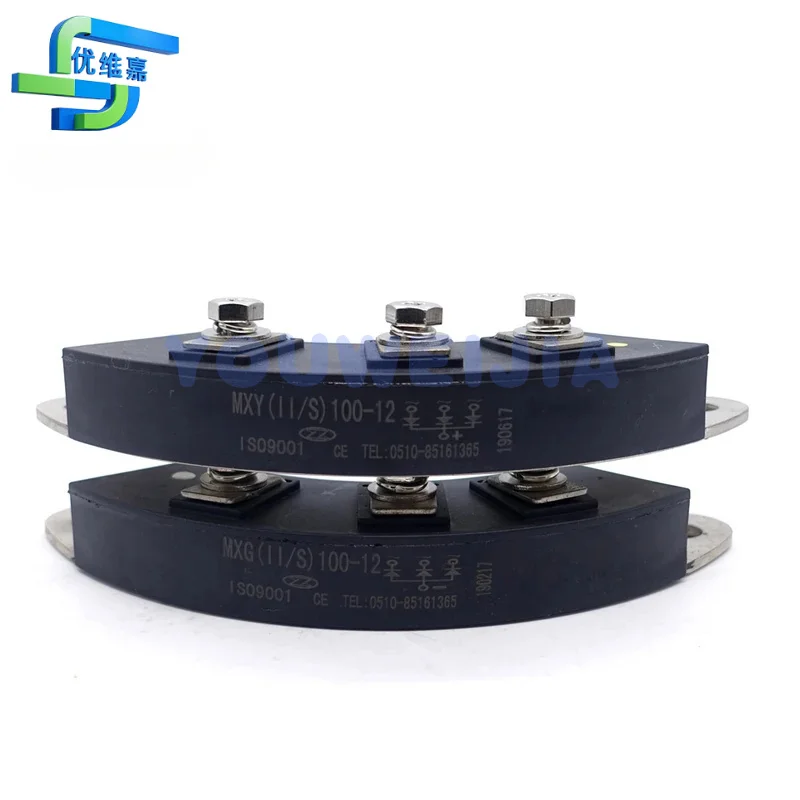 Generator Rectifier Bridge Modules MXG (II-S) 100-12 MXY (II-S) 100-12 100A 1200V