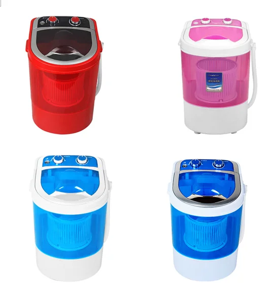 Hot selling 3KG Mini Portable single tub Top Loading semi-automatic Washing Machine with CE