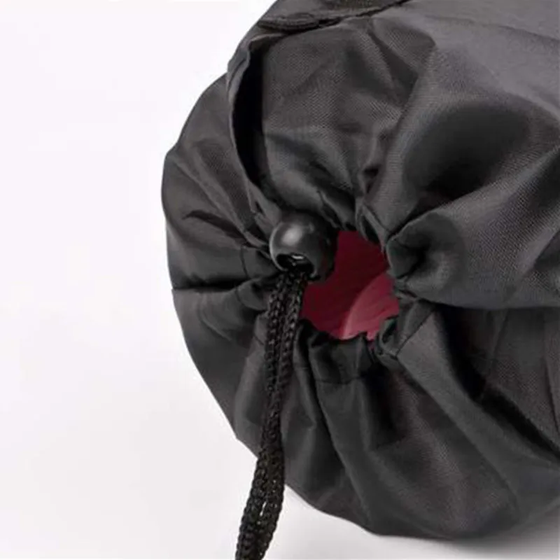 Mochila De gimnasio negra de 80cm, bolsa de esterilla de Yoga de malla impermeable, bolsa de Yoga, portador de Pilates, correa ajustable, herramienta deportiva de conveniencia