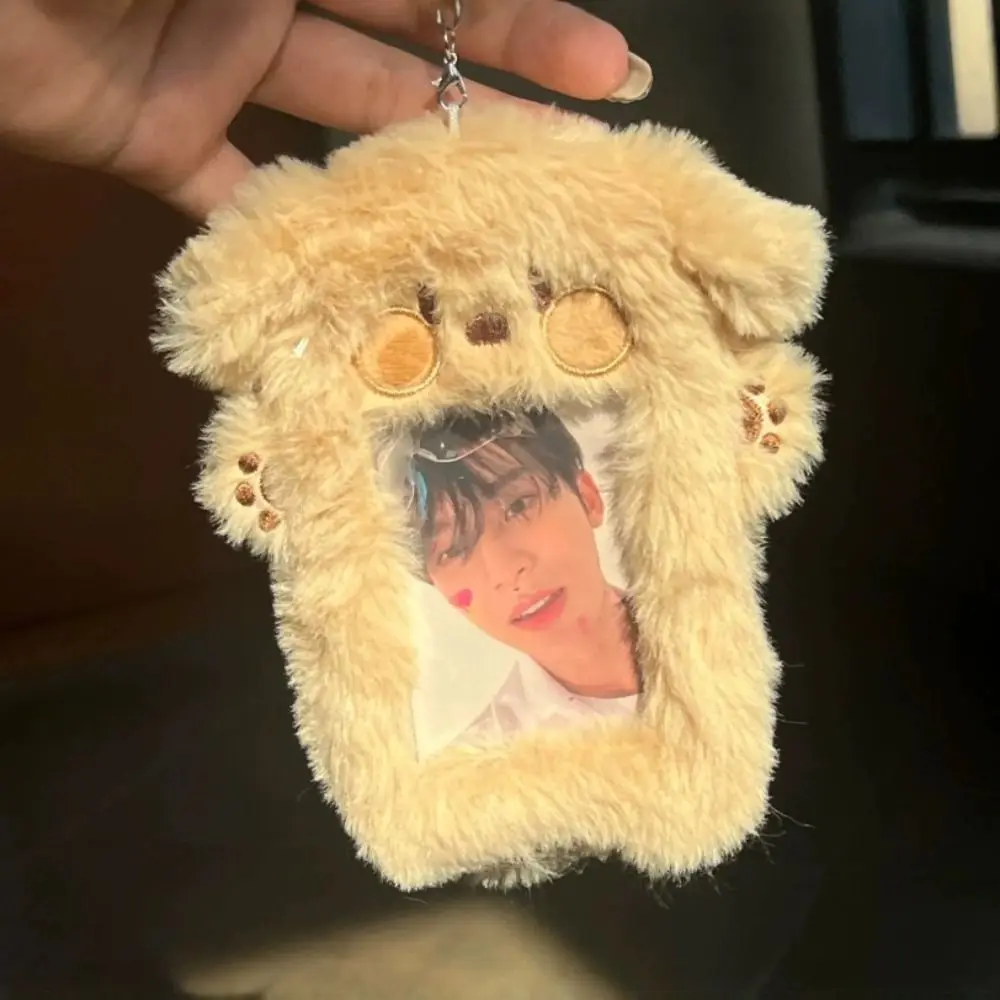 Fashion Cartoon Plush Photocard Case sweet Multiple style Fox Photocard Case Cute Student Card Holder Women