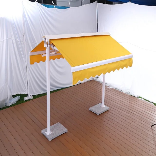 ATV&UTVFree Standing Double Side Electric Retractable Awning  Motorized Window Outdoor Retractable Awning Awning Retractable