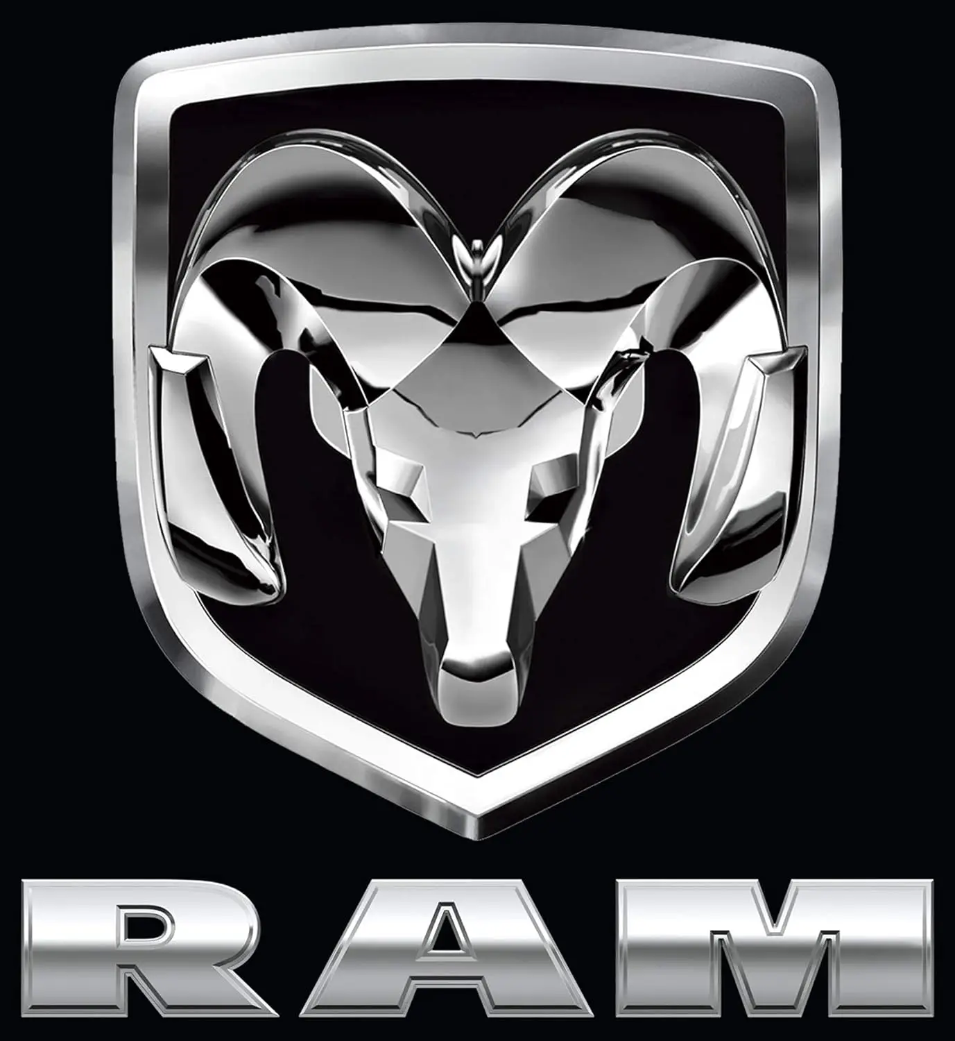 تي شيرت رجالي بشعار دودج رام من JH Design بأكمام قصيرة