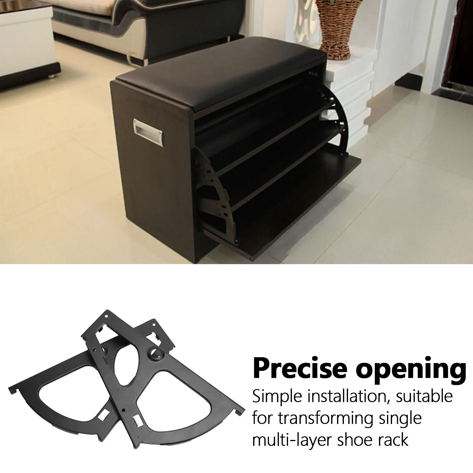 Shoes Drawer Hinge Shoes Cabinet Drawer Hinge Cold Rolled Steel Furniture Turning Rack Fittings Furniture Hardware Cabinet Hinge
