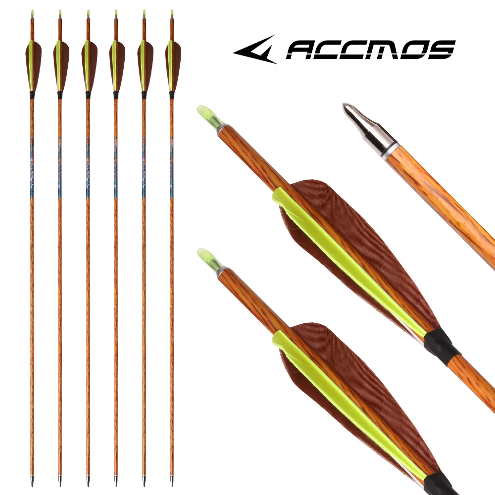 

6/12/18 шт., деревянная стрела из чистого углерода, синяя стрела с турецким пером ID6,2 spine300/400/500/600/700/350/450/550, стрела для охоты и лука для стрельбы из лука