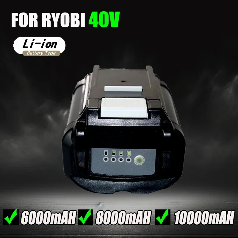 

Аккумулятор Li-Ion 8.0 Ач 40В для Ryobi RY40502 RY40200, для беспроводных электроинструментов Ryobi 40В, модели OP4050 OP4026 OP40401