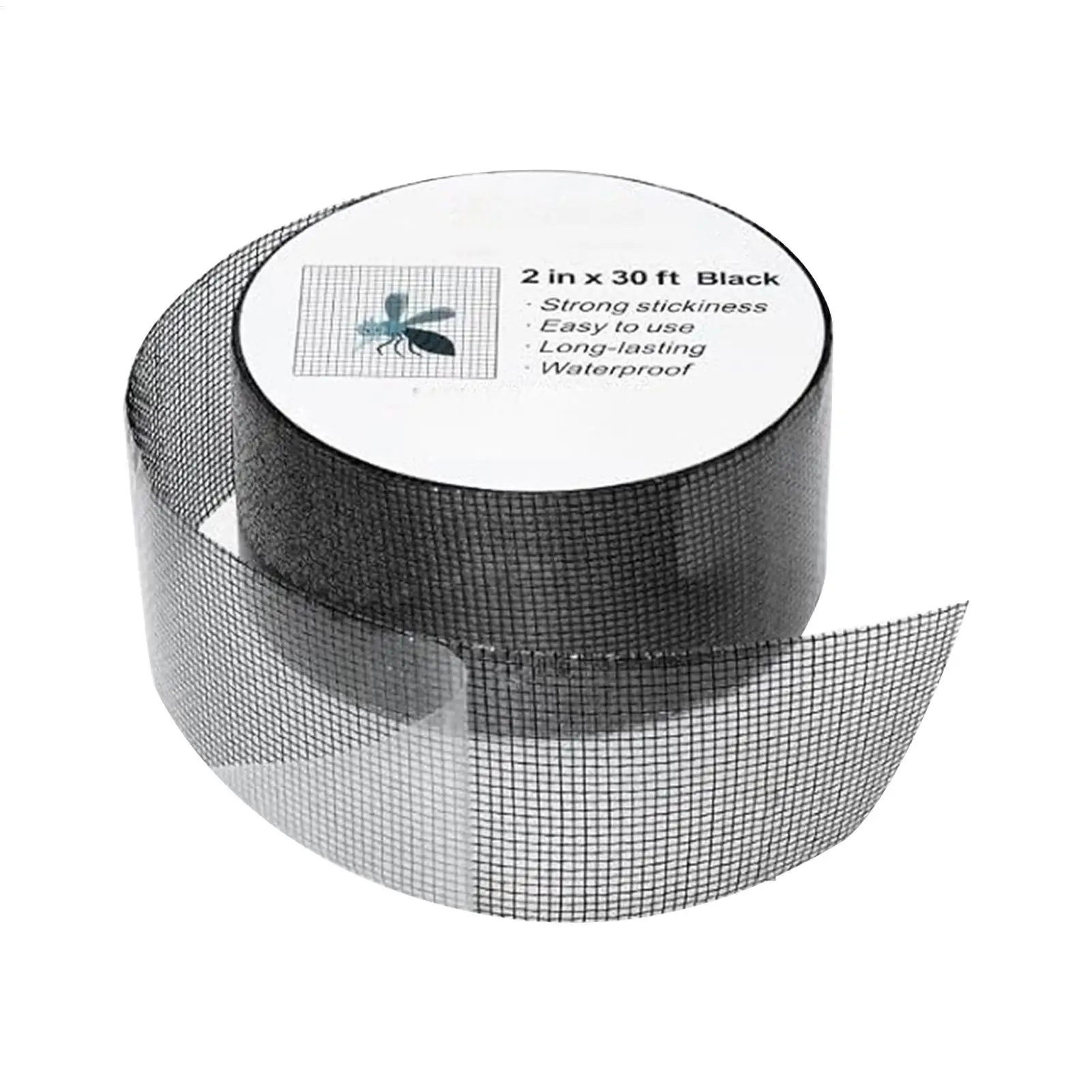 5cmX200cm/500cm Screen Repair Tape Universal Strong Adhesive Cuttable Quick Fix Screen Window Mend Patches For Patio RV Camper