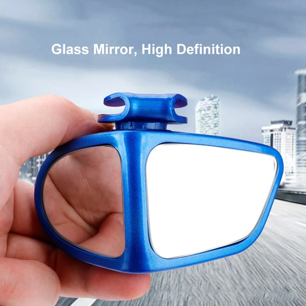 360 Degree HD Blind Spot Mirror Adjustable Car Rearview Convex Mirror for Car Reverse Wide Angle Vehicle Parking Swivel Mirrors