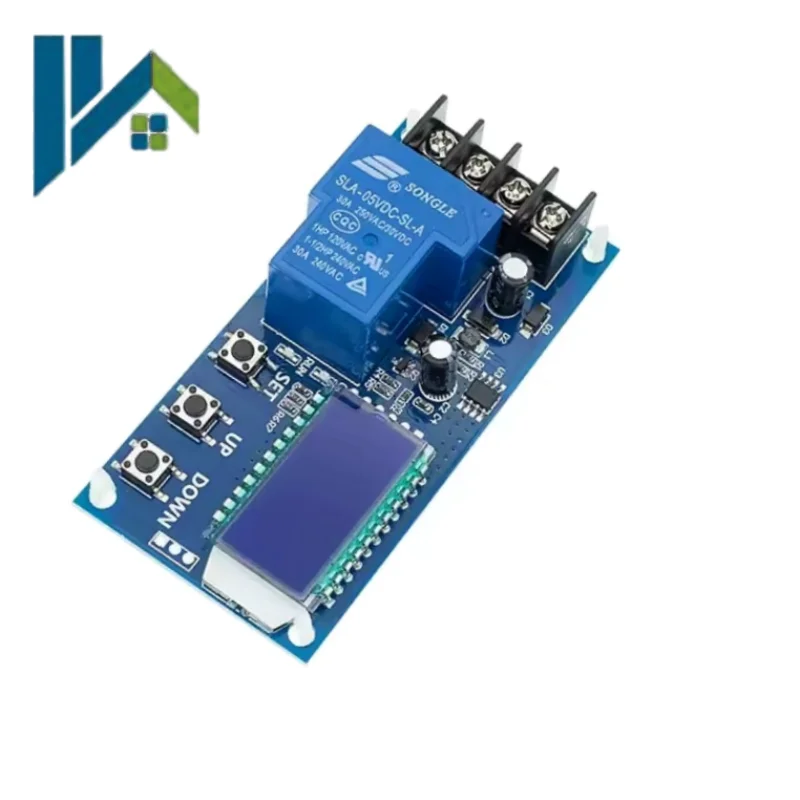 XY‑L30A 6‑60V Storage Battery Charge Controller Digital Overcharge Protection Switch Auto Cut‑Off When Full For Lead Acid