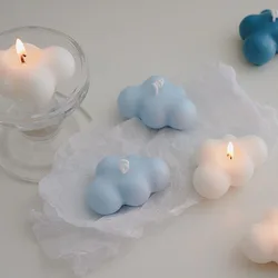 Small Aromatherapy Candle Cloud Shape Birthday Candle Romantic Scented Candle Home Decoration Girl Gift