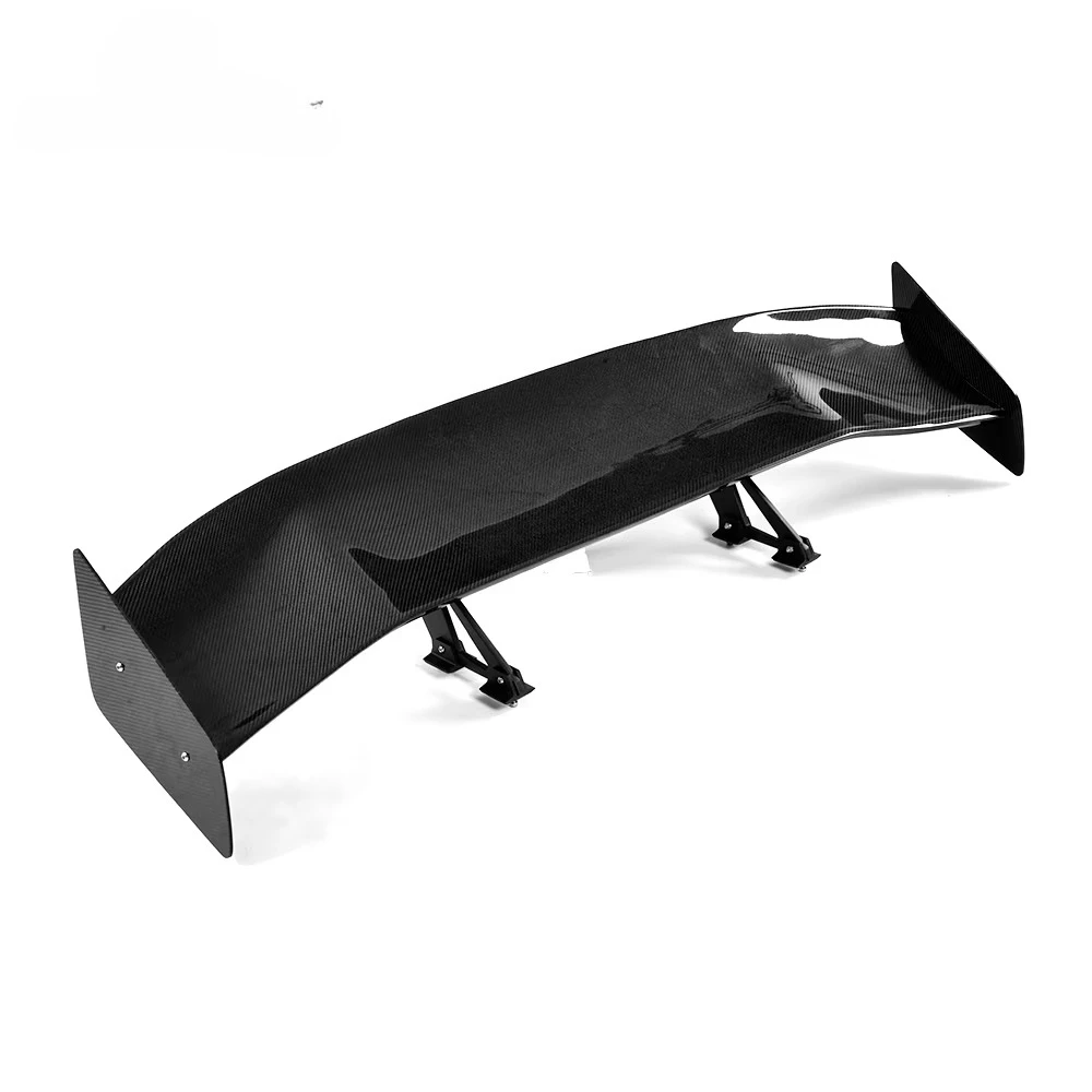 for Universal 57 Inch Carbon Fiber Racing Spoiler for Subaru BRZ Toyota AE86 Mitsubishi EVO Suzuki NISSAN 370Z
