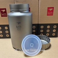Keith titanium kettle lid accessory silicone sealing pad leak proof food grade silicone sealing ring for Ti3035/3036