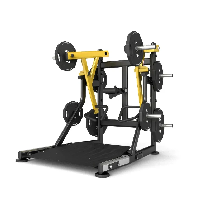 Kingace Luxury Commercial Gym Machine Dual-Function Seated Lat Pulldown & Low Row Workout Equipment Plate Loaded Steel Material