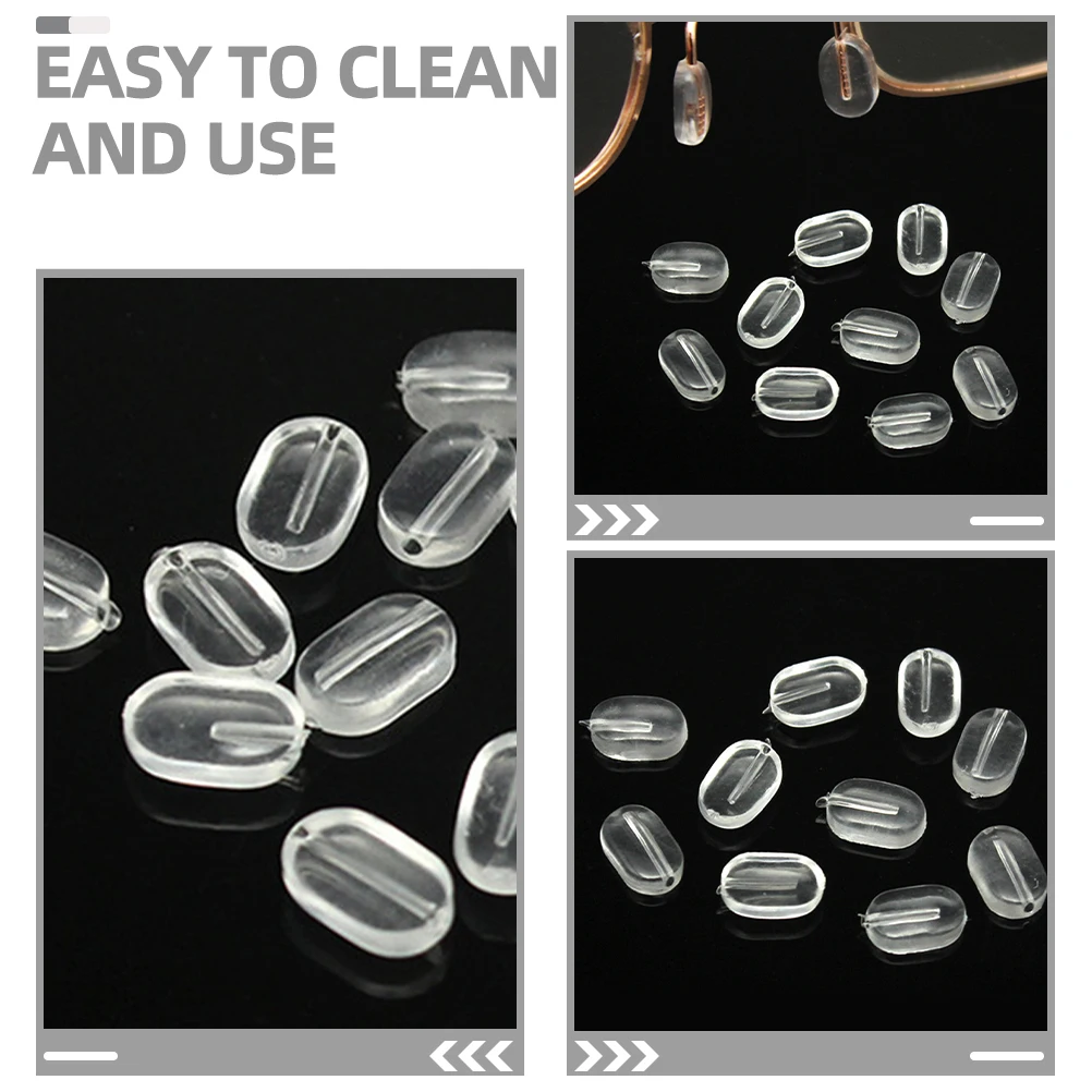 

Pad Bracket Cushion Soft Silicone Replaceable Support for Glasses Nose Cushion For Glasses Eyewear Accessories