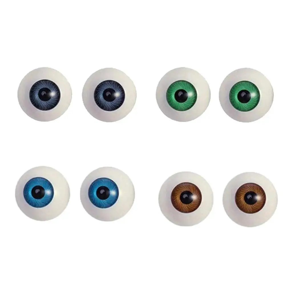 26mm Handmade Plastic Doll Puppet Eyes Mask Halloween Decor