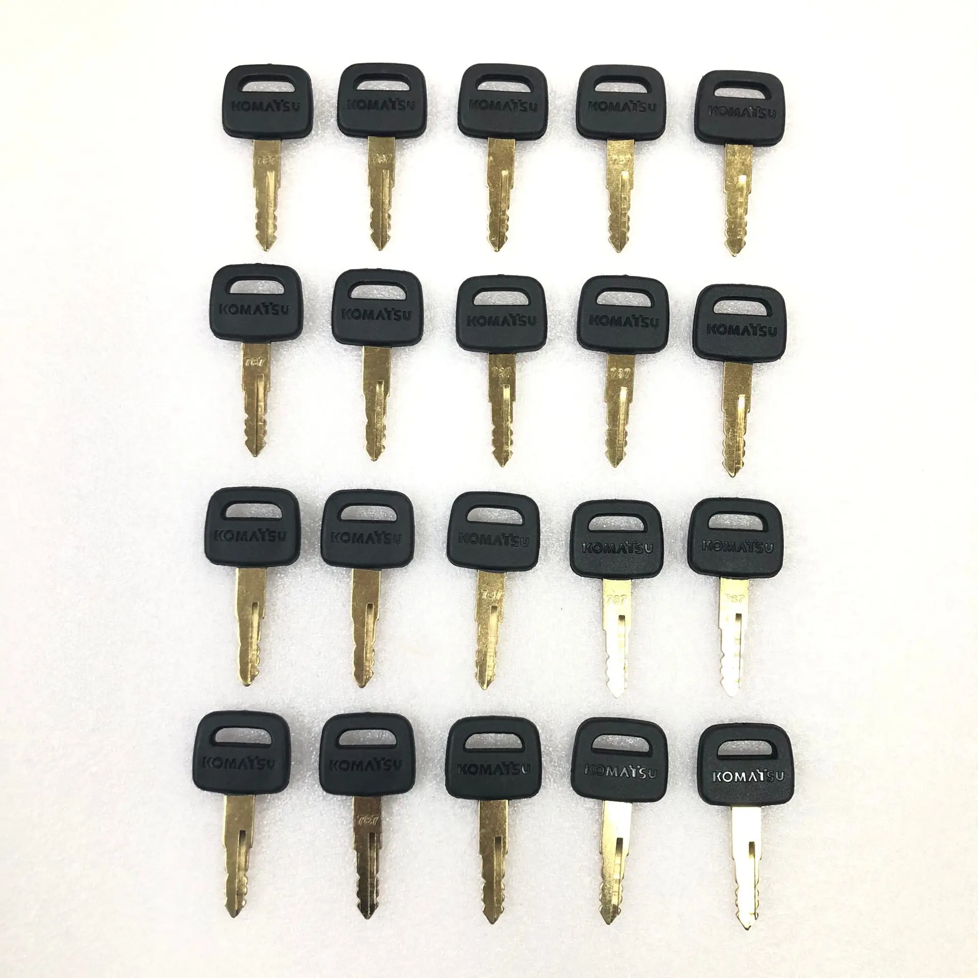 

20PCS 787 Key for Komatsu Excavator Dozer Loader Heavy Equipment TR261434