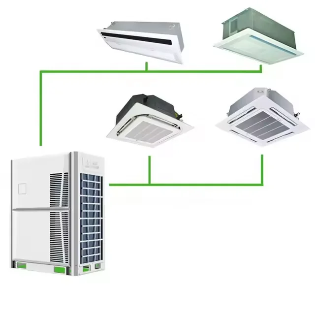 Office Hotel Building VRF Air Conditioner Spare Parts Air Conditioner Copper Pipe