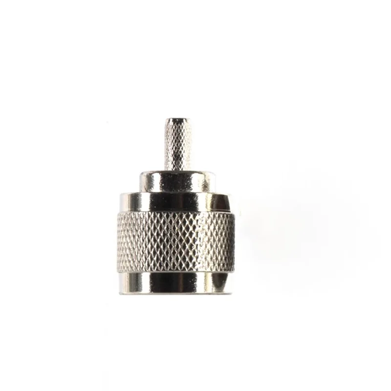 N-Type Male Crimp Connector RF Coaxial N Male for RG58 SYV50-3 RG400 LMR195 Cable 50 Ohm Nickel Plated