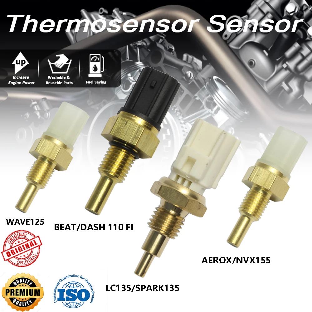 

For Beat Fi Wave110 125i Dash110 125 Dream110 Rs 150 Aerox Nvx155 Y15z Y15 Egos Lc135 V1-V7 Fz150 Sensor Assy Thermostat