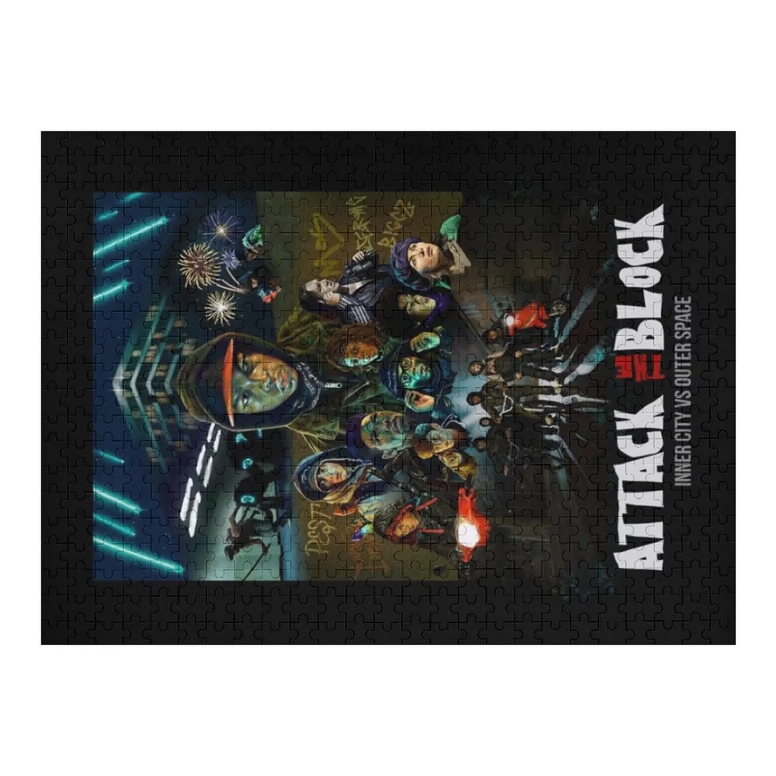 

Attack the Block Jigsaw Puzzle Personalised Jigsaw Personalized Wooden Name Personalized Baby Toy Baby Wooden Puzzle