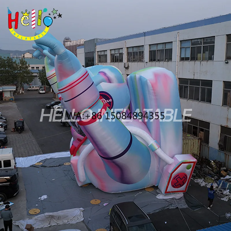 Giant Inflatable Colorful Astronaut Spaceman Model Large Air Blown Spaceman Sculpture for Space Theme Park Event Decoration