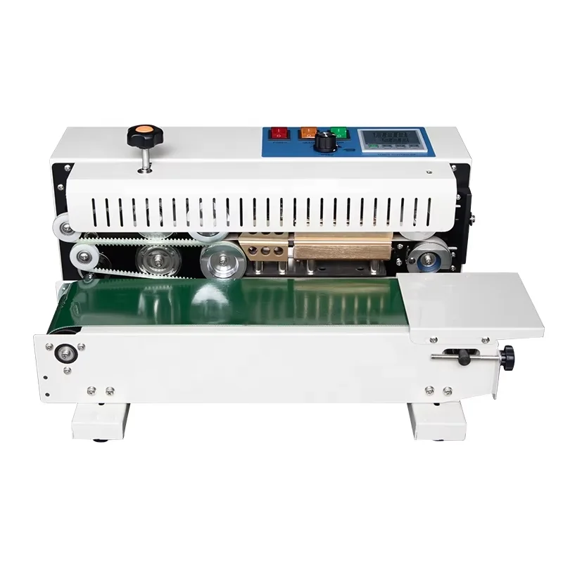 

Yujun Mini Version Desktop Band Sealing Machine Automatic Bag Sealer FR-900M Bags Sealer With Digital Control