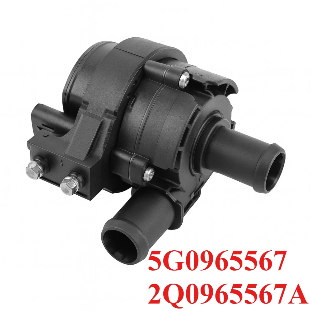 12V 5G0965567 2Q0965567A Car Engine Cooling Electric Auxiliary Water Pump For Audi A1 A3 Q3 TT VW GOLF PASSAT POLO TIGUAN SHARAN