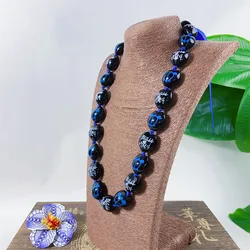 3pcs/lot Class of 2024 Graduation Leis Acrylic Hawaiian Kukui Nut Lei with with Painted Honu Turtle Necklace Fast Shipping