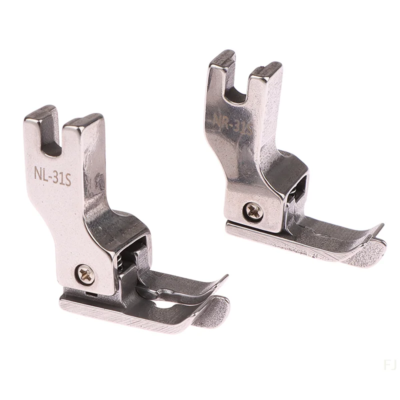 

[YU]1Pcs NR/NL-31S Right Left Stitch In Ditch Guide Presser Foot For Pack Waist Hidden Industrial Lockstitch Sewing Accessories