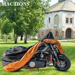 Motorcycle Cover Outdoor Uv Protector Scooter Rain Cover Motors Rain Dust M L XL XXL XXXL For Harley Touring Sportster XL Dyna