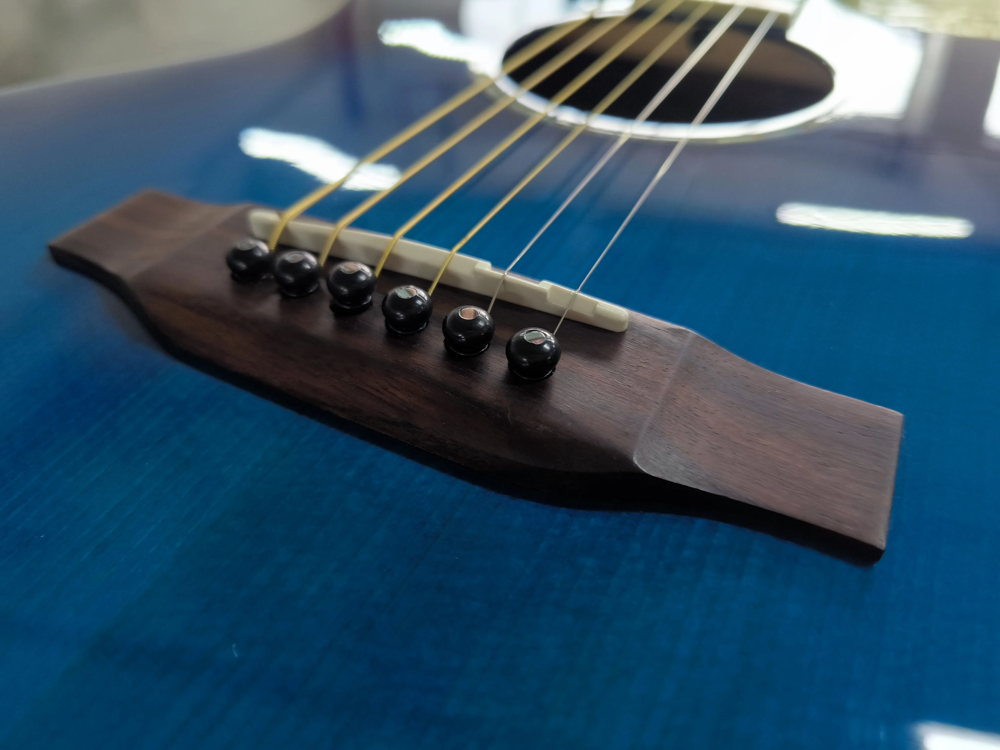 41inch Spruce Top Acoustic Guitar with Mahogany Tech Wood Versatile Instrument for All Skill Levels