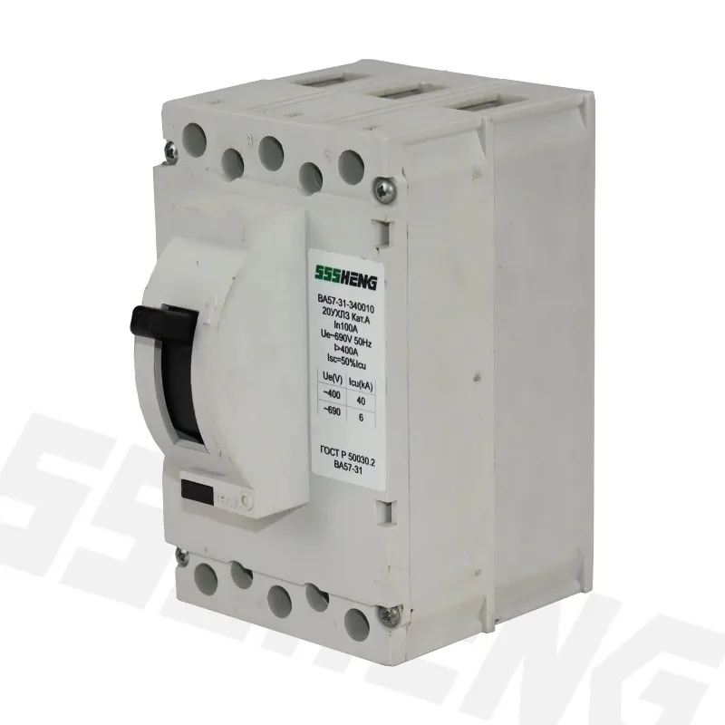 MCCB BA57-31 Automatic Switches VA57-31-340010-100A 3P 100A Breaker Switch