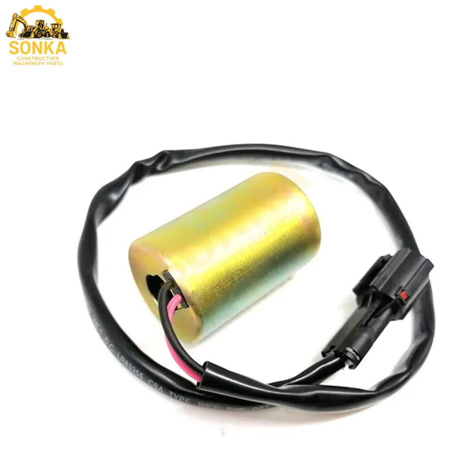 

21W-60-42120 Электромагнитный клапан для экскаватора Komatsu PC78 PC78US-6 PC75 PC128US PC128UU PC138US PC78MR