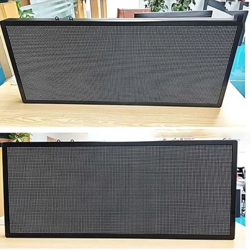 32*16cm LED Indoor/Outdoor Signs for Business, P1.25/P1.53/P1.86/P2/P2.5/P3/P4 Full Color LED Module, Programmable Waterproof