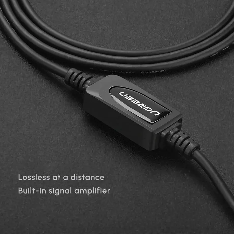 UGREEN USB 2.0 Printer Cable USB a to USB B Cable with Signal Amplifier Repeater for Printers