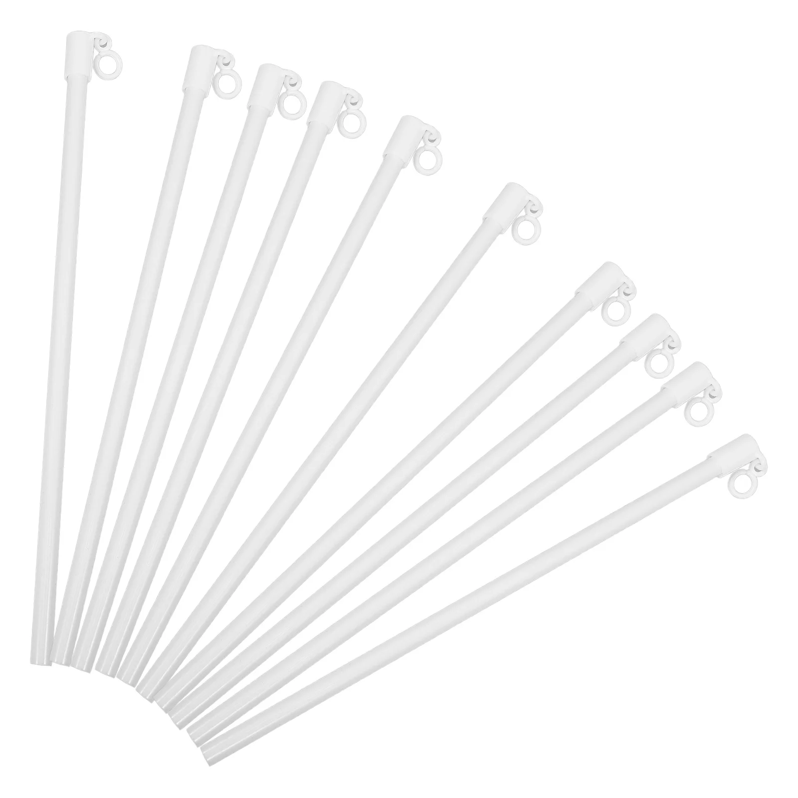 

10pcs Lantern Sticks Accessories Handheld Paper Lantern Poles Handles Diy Supplies Crafts Abs Plastic Rods Decorations