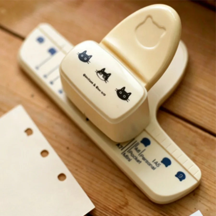 Kattenkopvormige pons, kattenvormige reliëfpons, geschikt voor A4, A5, A6, M5-formaten en handgemaakte productie.