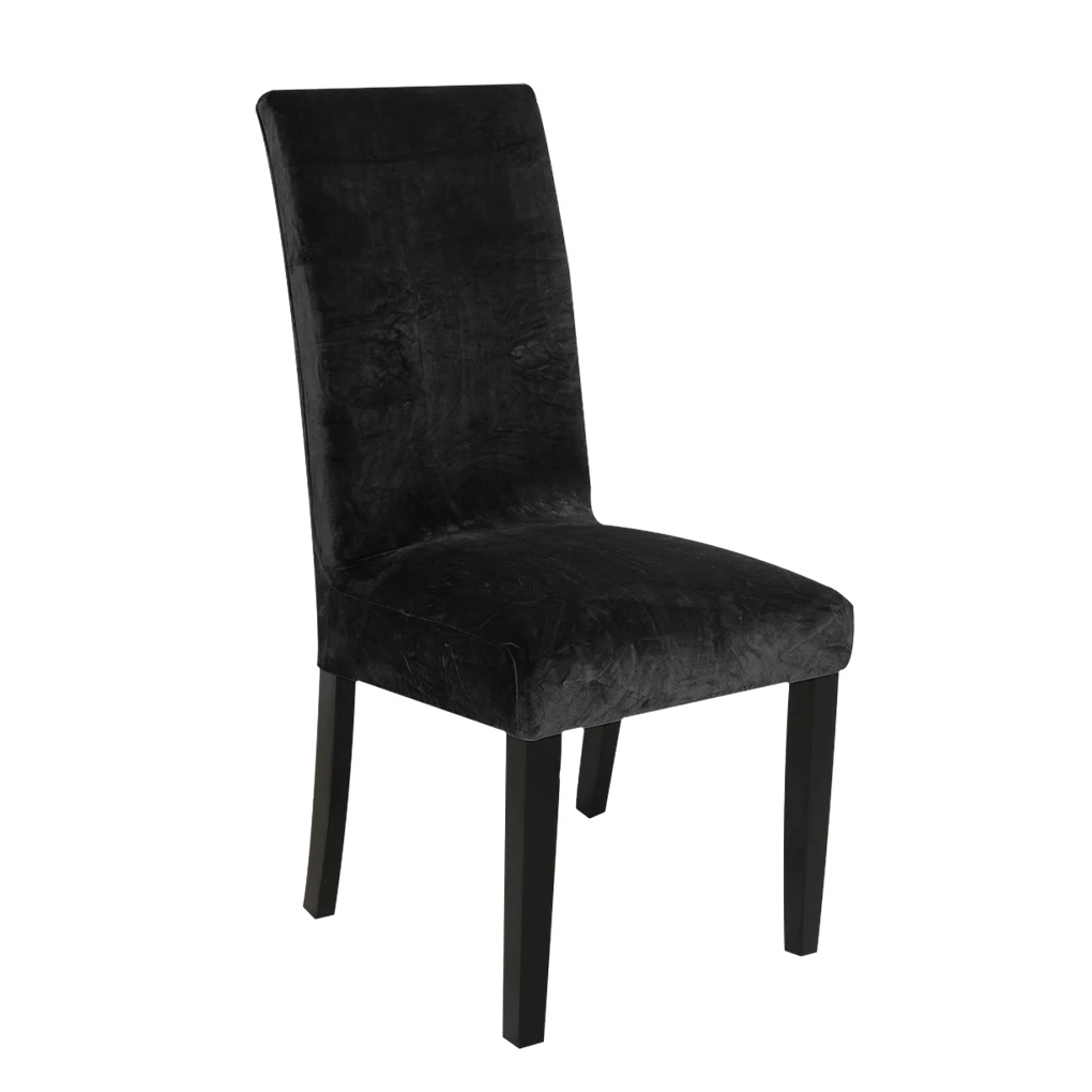 4pieces Wide Application Protective Chair Covers Chairs Looking New Breathable And Soft Polyester