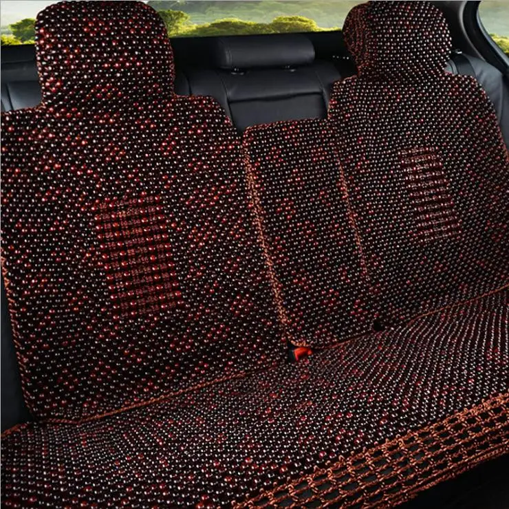 Wood Bead Massage Auto Seat Cushion  E20